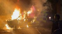 Dublin protesters clash with police, burn vehicle after migrant accused of sexually assaulting Irish girl