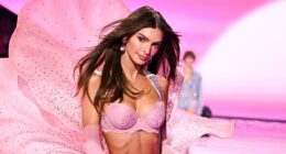 Emily Ratajkowski makes Victoria's Secret show debut at age 34