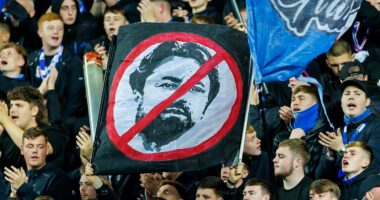 Empty seats at Ibrox tell their own story... fan anger over Martin's reign has now turned to apathy