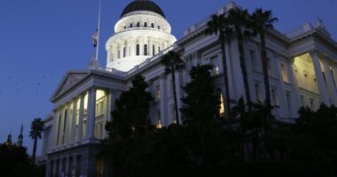 Even As Newsom Trashes WH Ballroom, Cat Gets His Tongue When Asked About Mystery $1B CA Capitol Project