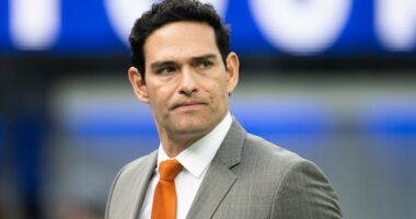 Ex-NFL star Mark Sanchez stabbed in the chest during 'fight with food delivery driver over parking outside restaurant'