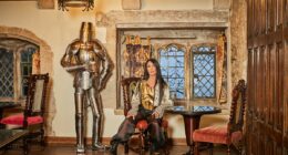 Ex-reality TV star leads castle protest over Reeves' tax raid