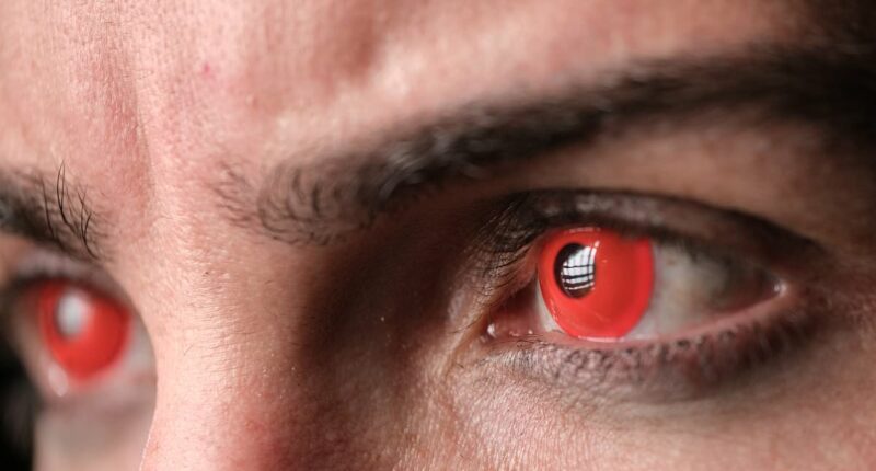 Eye expert warns coloured Halloween contact lenses could leave you BLIND: Cheap costume accessory could cause devastating corneal ulcers