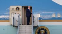 FBI investigates hunting stand with sight line to Trump's Air Force One exit area at Palm Beach airport