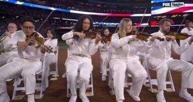 Fans are split over World Series national anthem performance