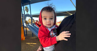 Father arrested for murder after 2-year-old son Xavier Padilla-Aguilera was swept away by Southern California floodwaters