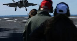 Fighter jets scramble as mysterious craft appear over Trump event