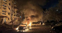 Five people killed after Russian missile and drone attack hits Lviv