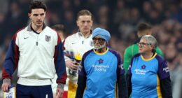 Football unites against dementia! Watch the emotional moment England and Wales players walk out with 22 mascots living with the disease in powerful partnership between the FA and Alzheimer's Society