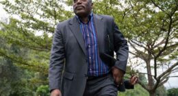 Former Congo leader Kabila appears at Kenya political meeting despite absentia death sentence