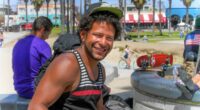 Former cop charged with murder over shooting of homeless man