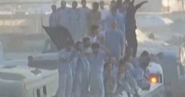Freed Palestinians met by cheering crowds in Gaza
