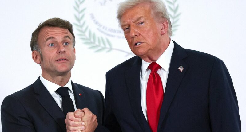 Fresh humiliation for 'vain' French president Macron as insiders reveal how Trump secretly mocked him... prompting laughter from other world leaders