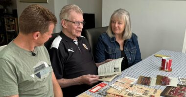 From the terraces of 1966 to the Wembley tunnel, lifelong fan Adron O'Connor relives his glory days thanks to the FA and Alzheimer's Society