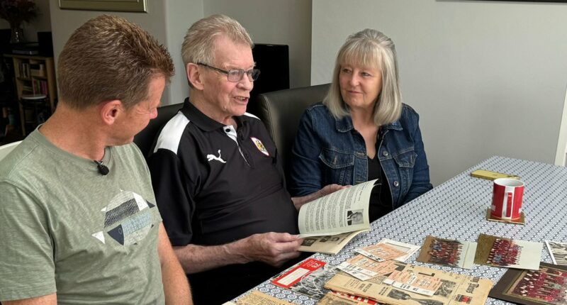 From the terraces of 1966 to the Wembley tunnel, lifelong fan Adron O'Connor relives his glory days thanks to the FA and Alzheimer's Society