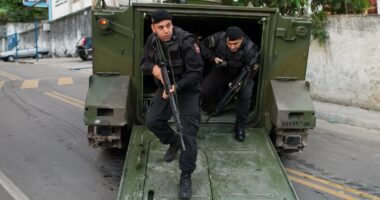 Fury as Brazil brings in cash bonuses for police who KILL suspects