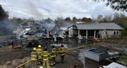 Garage a 'total loss' after large fire in Teutopolis