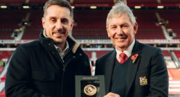 Gary Neville inducted into Premier League Hall of Fame - as former defender joins eight other Man United legends