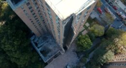Gas explosion causes partial collapse of high-rise apartment building in New York City's Bronx neighborhood, no injuries reported