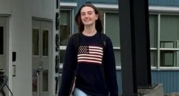Girl in American flag sweater 'is called fascist supporter by teacher'