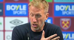 Graham Potter breaks silence on 'incredibly disappointing' West Ham sacking as he sends message to fans after 'difficult' final days in charge