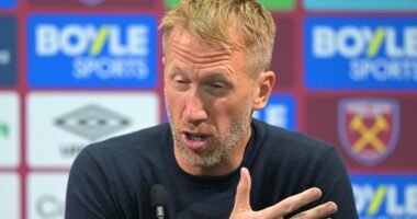 Graham Potter breaks silence on 'incredibly disappointing' West Ham sacking as he sends message to fans after 'difficult' final days in charge