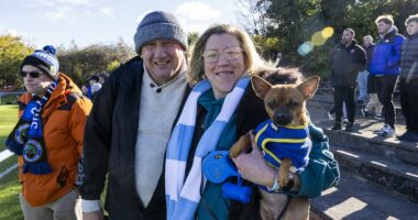 HOPPING MAD! On The Road catches up with the football-crazy groundhoppers as their never-ending trek pitches up at Arthurlie FC