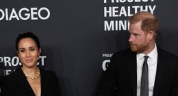 Harry and Meghan's awkward red carpet moments at New York gala