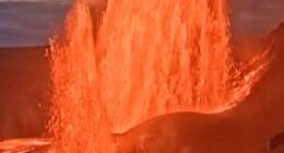 Hawaiian volcano erupts for the 34th time