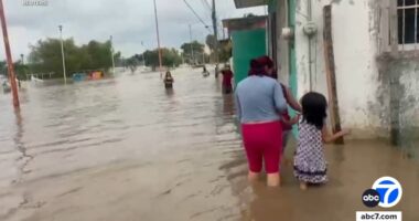 Heavy rain in Mexico sets off floods and landslides, killing at least 41