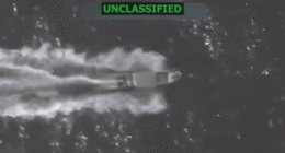 A GIF of a strike on a