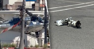 Helicopter crash in Southern California leaves at least 5 people hospitalized