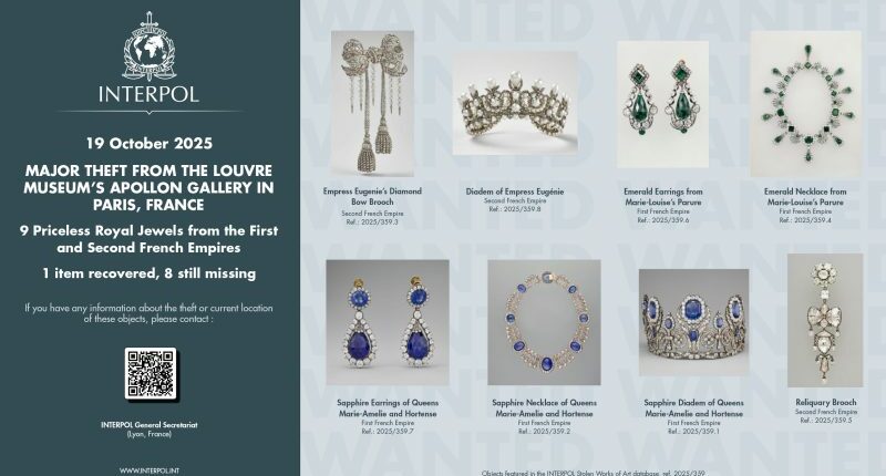 Here's where the jewels stolen from the Louvre Museum might end up