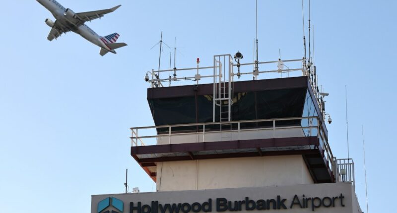 Hollywood Burbank Airport goes without air traffic controllers for 5 hours due to shutdown