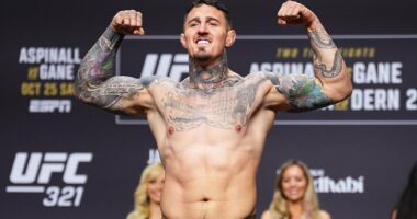 How to train like a UFC heavyweight champion: Tom Aspinall reveals EVERY detail of his intense regime - and why he sleeps TWICE a day - as British star looks to make another statement against Ciryl Gane at UFC 321