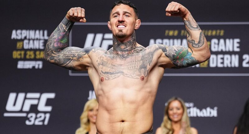 How to train like a UFC heavyweight champion: Tom Aspinall reveals EVERY detail of his intense regime - and why he sleeps TWICE a day - as British star looks to make another statement against Ciryl Gane at UFC 321