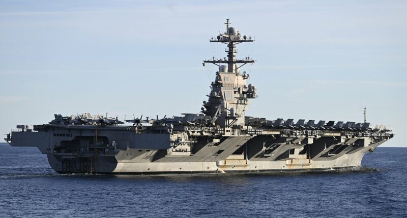Huge escalation in Trump's war as he sends carrier to Caribbean