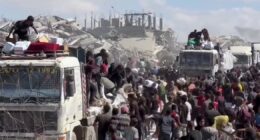 Humanitarian aid begins moving into Gaza as ceasefire holds