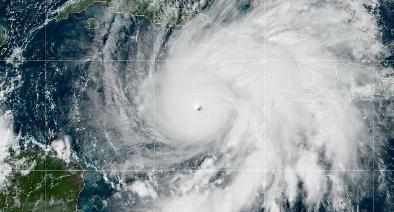 Hurricane Melissa makes landfall in Jamaica with 185mph winds