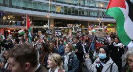 'I don't give a f*** about the Jewish community right now' - protestor
