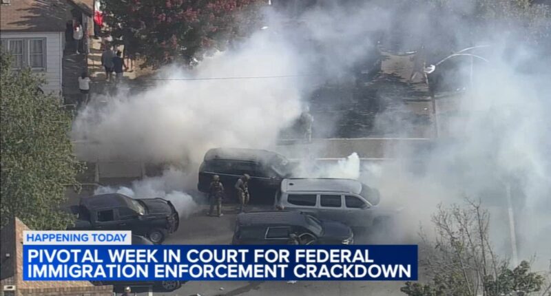 ICE Chicago news: Federal judge to question ICE, CBP on federal agents' use of force, tear gas at hearing Monday