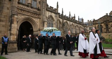 If there was a dry eye among this congregation of champions, then I for one was too welled up to notice: Here's what I saw inside Ricky Hatton's cathedral funeral service, writes JEFF POWELL