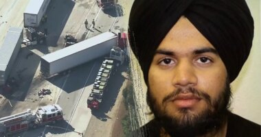Illegal immigrant trucker accused in fatal California crash released by Biden admin after 2022 border crossing