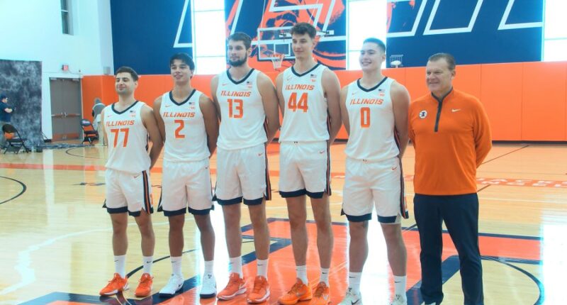 Illini's 'Balkan Five' will stick to English on the court, mostly...