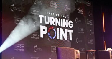 Illinois State University teacher's assistant flips Turning Point USA table, tears down flyers: 'Jesus did it'