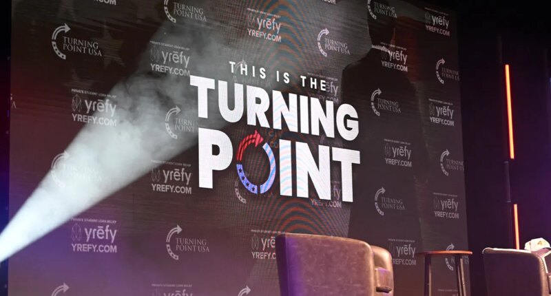 Illinois State University teacher's assistant flips Turning Point USA table, tears down flyers: 'Jesus did it'