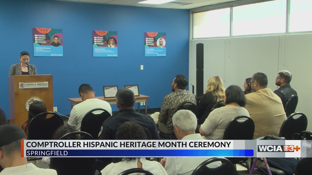 Illinois Leaders Celebrated During Hispanic Heritage Month Ceremony