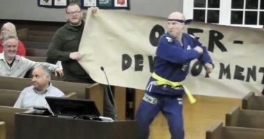 Independent NJ candidate’s martial arts theatrics shakes up township meeting