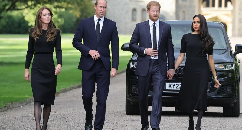 Inside the Windsor walkabout where Kate Middleton 'went into self preservation mode' after Prince Harry and Meghan Markle stepped down as working Royals