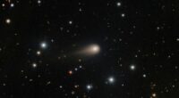 Interstellar comet swinging past Mars as a fleet of spacecraft looks on